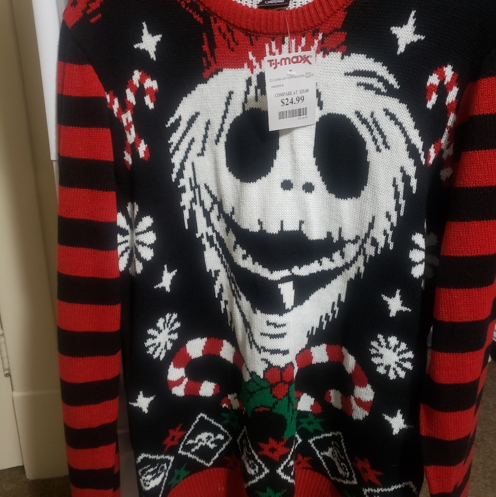 Nightmare before Christmas mens sweater
